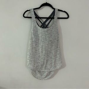 Lululemon size 6 gray tank